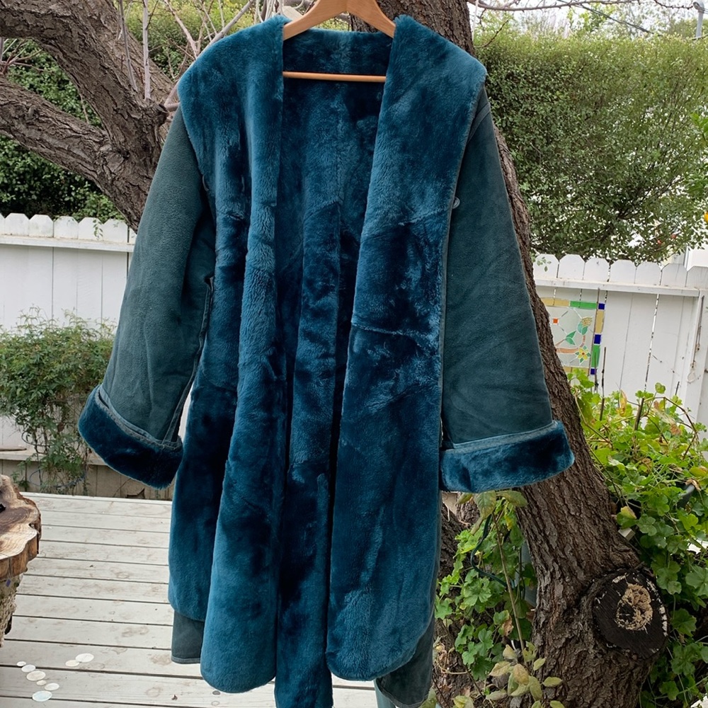 Sheep skin coat